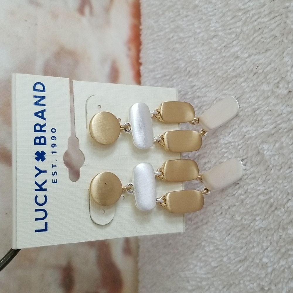 New Lucky Brand Drop Earrings